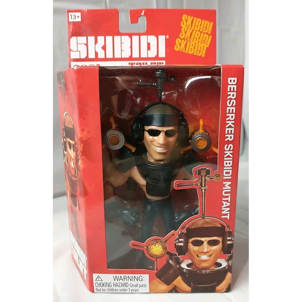 SKIBIDI TOILET - Berserker Mutant Series 2 Collectible 6" Action Figure New